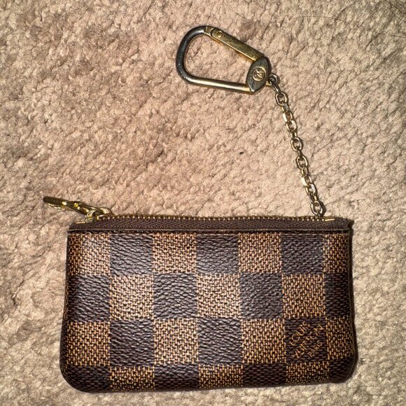 Louis Vuitton Damier Ebene Key Pouch - Picture 1 of 4